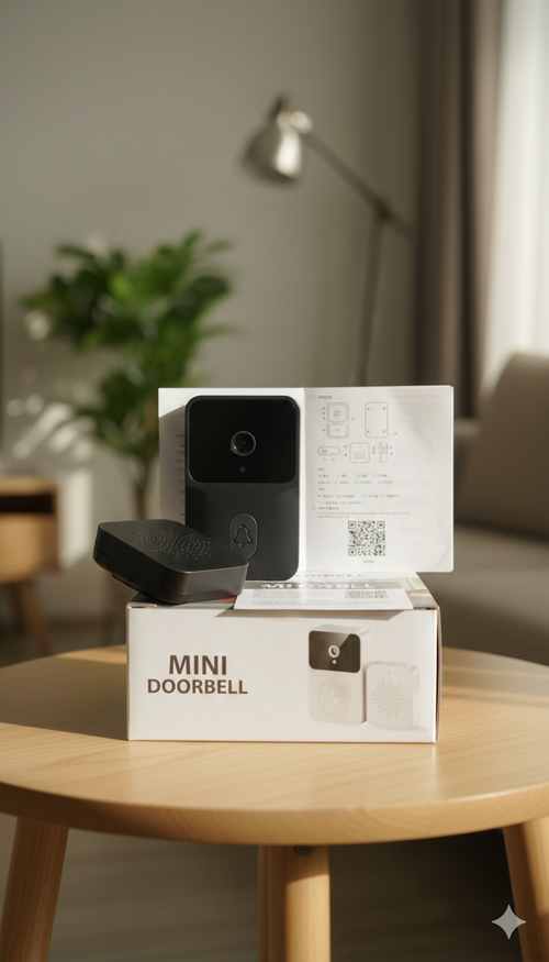 جرس الباب الذكي الصغير