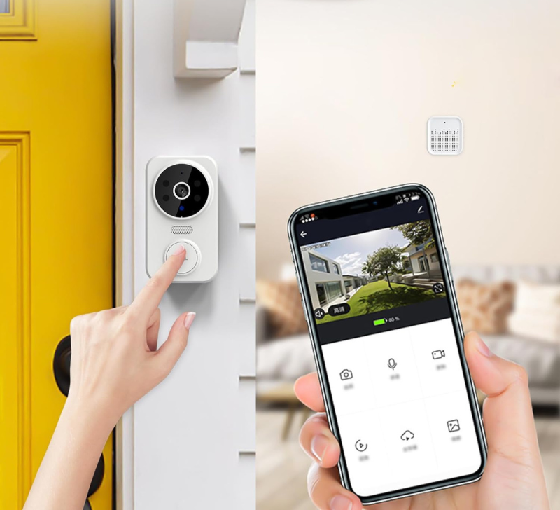 جرس الباب الذكي الصغير